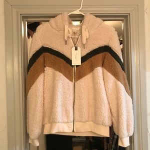 Brand New Furry Zip-Up Hoodie